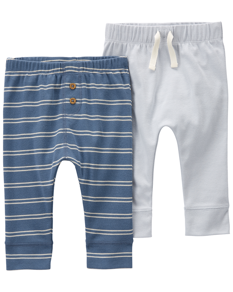 Baby 4-Pack Pull-On Cotton Pants
, image 4 of 9 slides