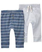 Baby 4-Pack Pull-On Cotton Pants
, image 4 of 9 slides