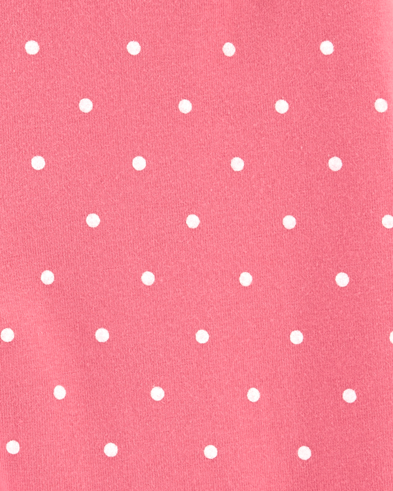 Kid Polka Dot Bike Shorts, image 2 of 3 slides