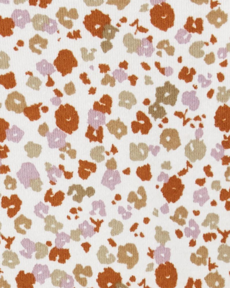 Baby 4-Pack Long-Sleeve Floral & Polka Dot Bodysuits, image 3 of 7 slides