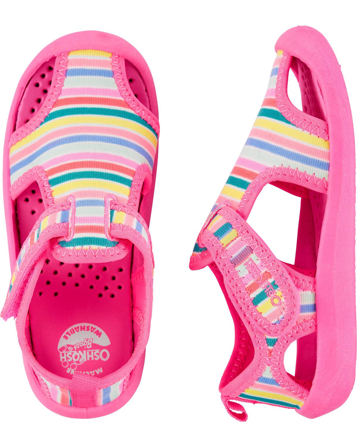 Multi Toddler OshKosh Rainbow Water Shoes