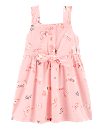 Baby Butterfly Tank Dress - Pink, 