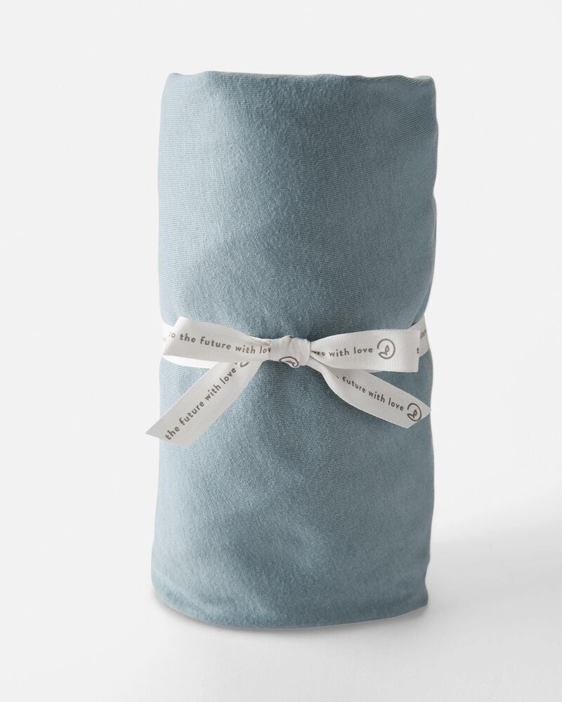 Baby Organic Cotton Standard Crib Sheet, image 2 of 4 slides