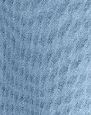 Toddler Boy Solid Fleece Long-Sleeve Sweatshirt - Blue, 