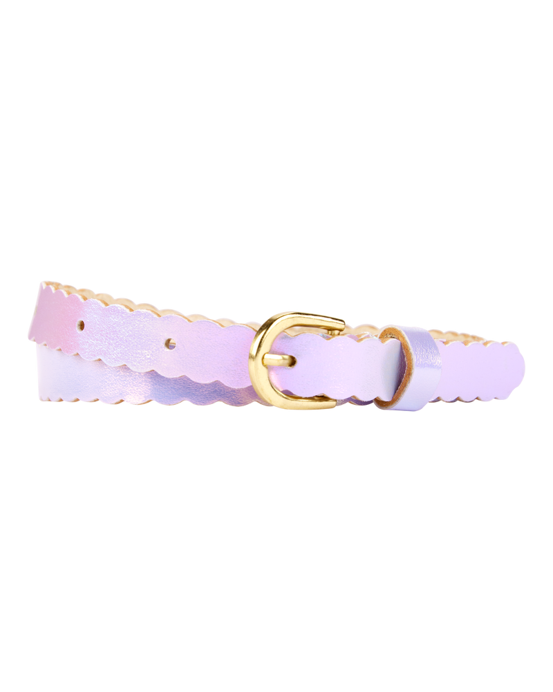 Iridescent Scallop Belt, image 1 of 1 slides