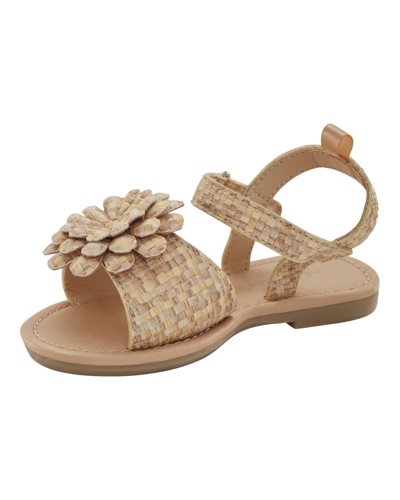 Toddler Casual Sandals - Tan, image 7 of 7 slides