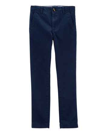 Kid Slim Tapered Chino Pants, 