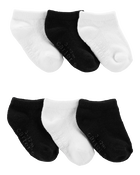 Toddler 6-Pack No-Show Socks, image 1 of 2 slides