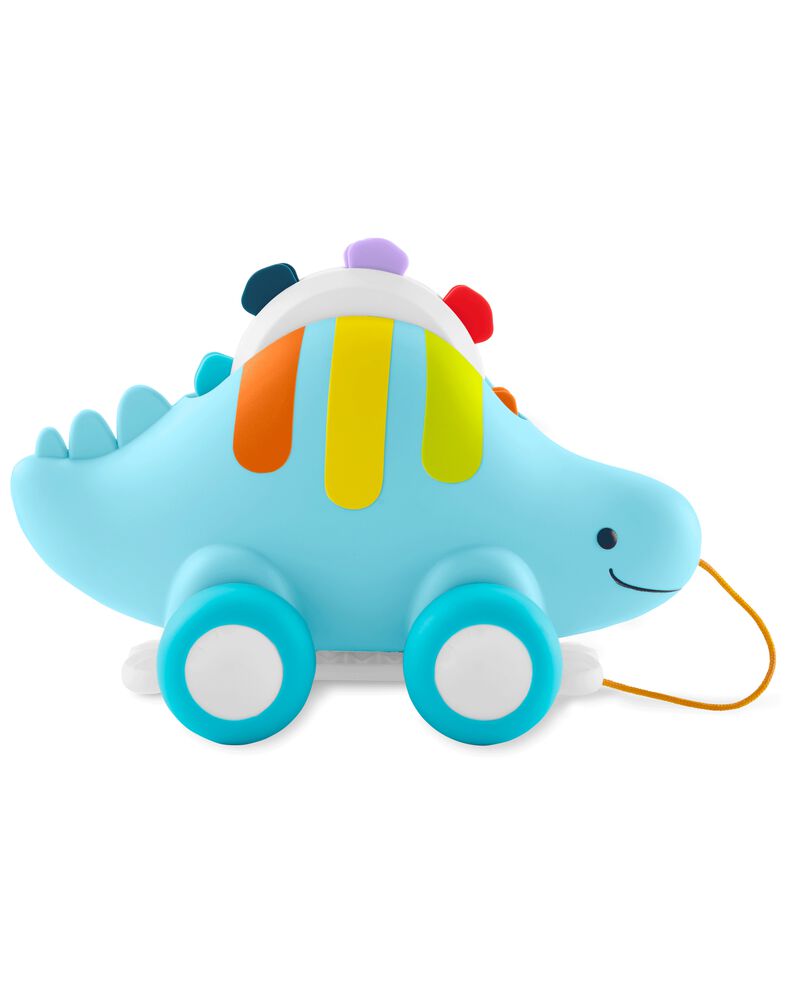 Baby Explore & More Dinosaur 3-in-1 Baby Musical Pull Toy, image 1 of 6 slides