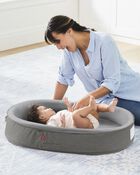 Playful Retreat Baby Nest - Grey Melange, image 5 of 15 slides