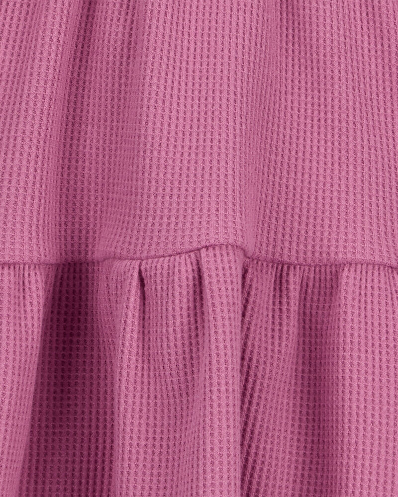 Baby Tiered Thermal Dress, image 4 of 5 slides