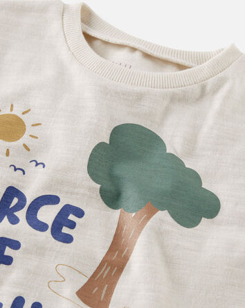 Baby Organic Cotton Force of Nature Graphic Tee, 