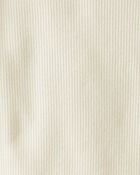Baby Organic Cotton Mock Neck Bodysuits & Corduroy Overall Set, image 3 of 4 slides
