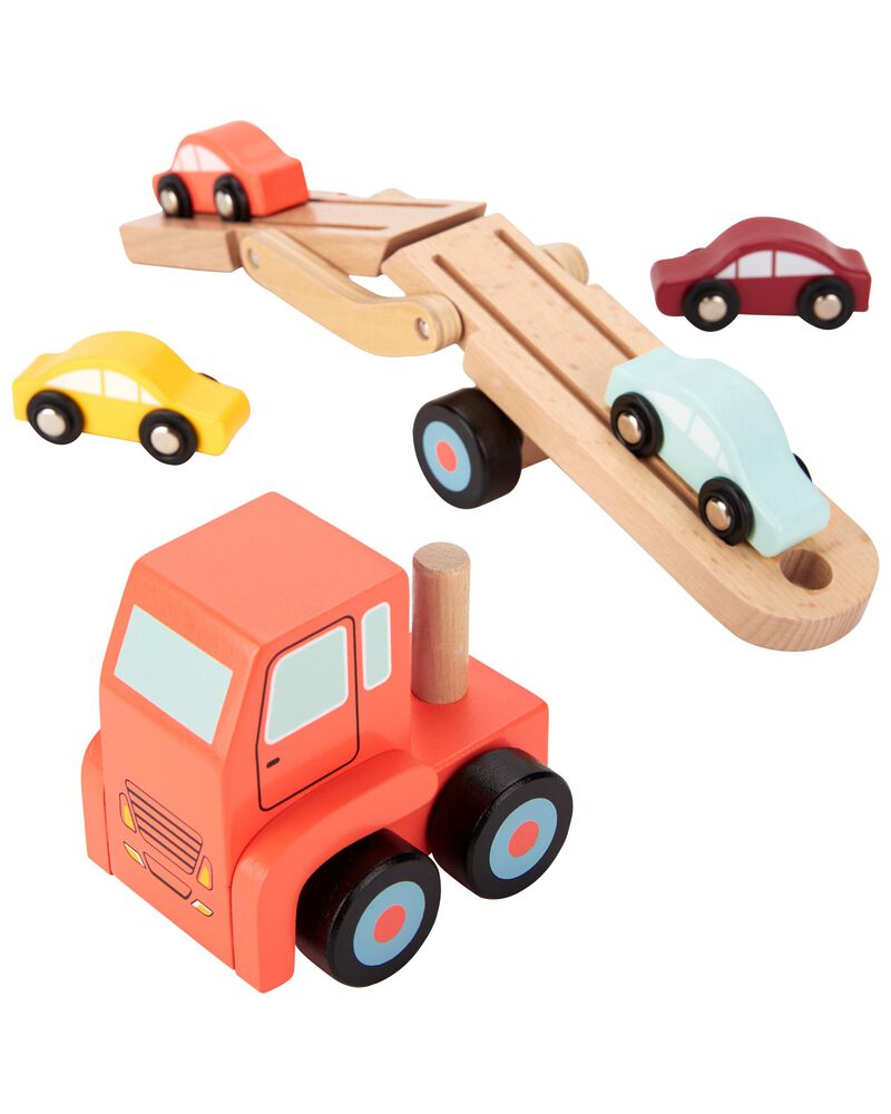 Toddler Wooden Car Carrier, image 1 of 2 slides