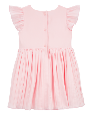 Toddler Flutter Pleated Dress, 