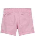 Baby PaperBag Twill Shorts, image 2 of 2 slides