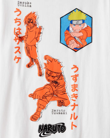 Kid Naruto Short-Sleeve Graphic Tee - White, 