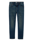 Kid Dark Wash Straight-Leg Jeans, image 1 of 4 slides