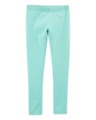 Kid Cotton Stretch Leggings, image 1 of 3 slides