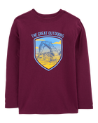 Boys The Great Outdoors Long-Sleeve Graphic Tee, image 1 of 3 slides