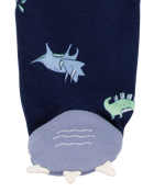 Baby Dinosaur 2-Way Zip Cotton Sleep & Play Pajamas, image 3 of 5 slides