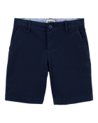Kid Stretch Chino Shorts, image 1 of 3 slides