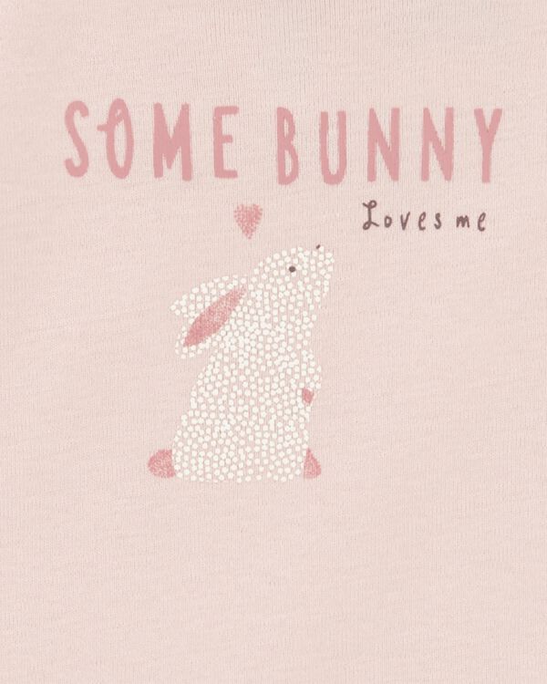 Baby 3-Piece Bunny Bodysuit & Diaper Cover Set