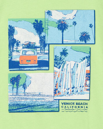 Kid Venice Beach Graphic Tee - Green, 