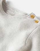 Toddler Organic Cotton Knit Sweater, image 2 of 6 slides