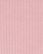 Toddler Ribbed Long-Sleeve Peplum Top, image 2 of 3 slides