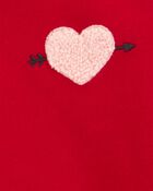 Baby 2-Piece Heart Sweatshirt & Pant Set, image 3 of 4 slides