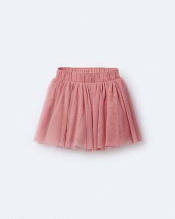Toddler Girl Avenue Twirl&trade; Mini Skirt with Tulle - Pink, 