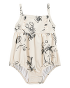 Baby 1-Piece Beach Print Swimsuit, image 1 of 5 slides