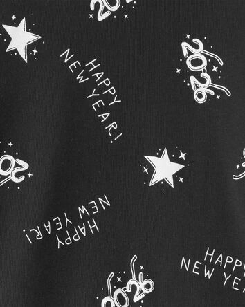 Baby New Years Snug Fit 2-Piece Pajamas - Black, 