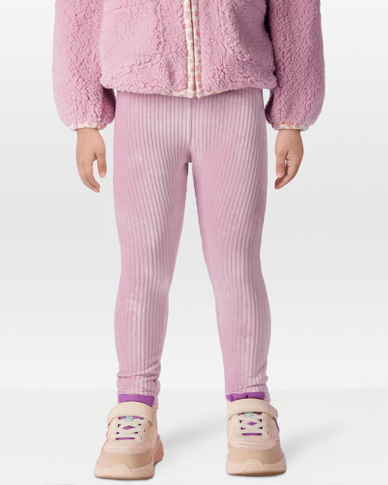 Toddler Pull-On Velour Pants, image 1 of 6 slides