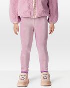 Toddler Pull-On Velour Pants, image 1 of 6 slides