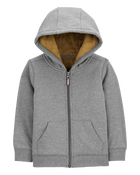 Baby Zip-Up Fleece Hoodie, image 1 of 3 slides