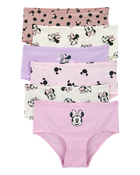 Kid 6-Pack Minnie Mouse Brief Stretch Cotton Underwear, image 1 of 2 slides