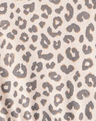 Baby Girl Leopard Print Long-Sleeve Dress - Brown, image 3 of 4 slides