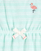 Baby Embroidered Terry Dress, image 4 of 5 slides