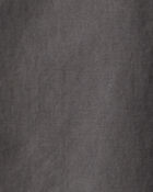 Kid Short-Sleeve Button-Down Pocket Shirt - Black, image 2 of 3 slides