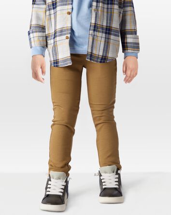 Toddler Pull-On Khaki Pants, 