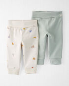 Baby Organic Cotton 2-Pack Joggers, image 1 of 4 slides