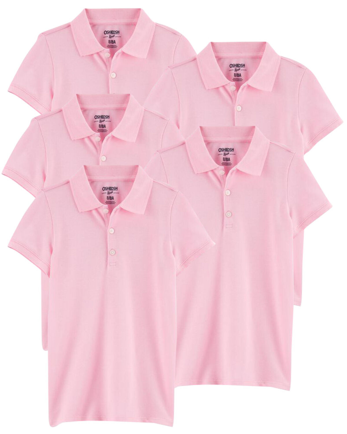Bundle Kid 5Pack Uniform Shirts