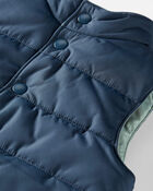 Baby 2-in-1 Puffer Vest Made with Recycled Materials, image 3 of 4 slides