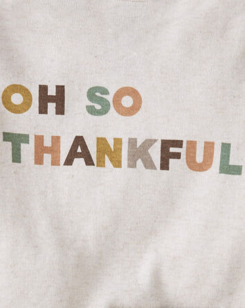 Baby Oh So Thankful Organic Cotton Bodysuit Set
, 