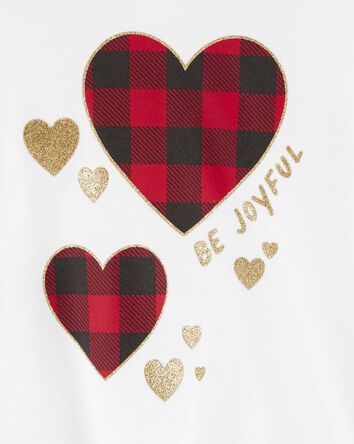 Toddler Heart Hooded Tee, 