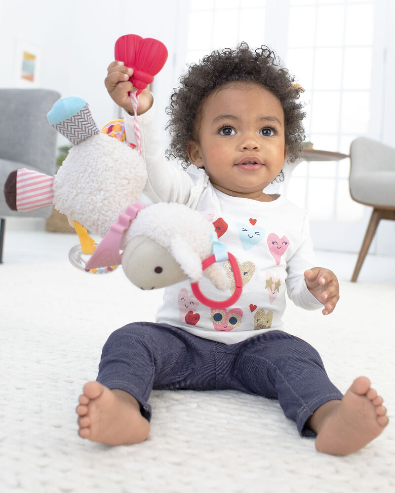 Bandana Buddies Baby Activity Toy - Llama, image 3 of 4 slides