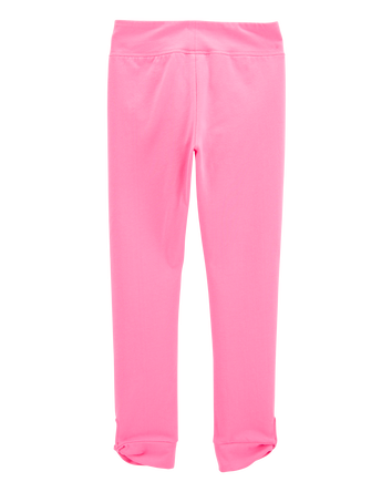 Kid High-Rise Twisted-Hem Pants - Pink, 