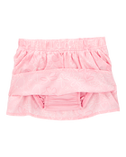 Baby 2-Piece Print Skort Set - Pink, image 2 of 4 slides